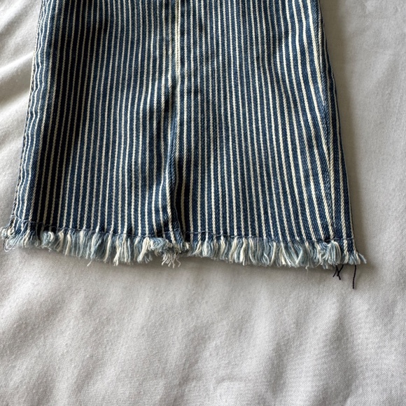 Kut From The‎ Kloth Reese High Rise Ankle Stretchy Jeans Blue Striped Festival 8 - Picture 15 of 16
